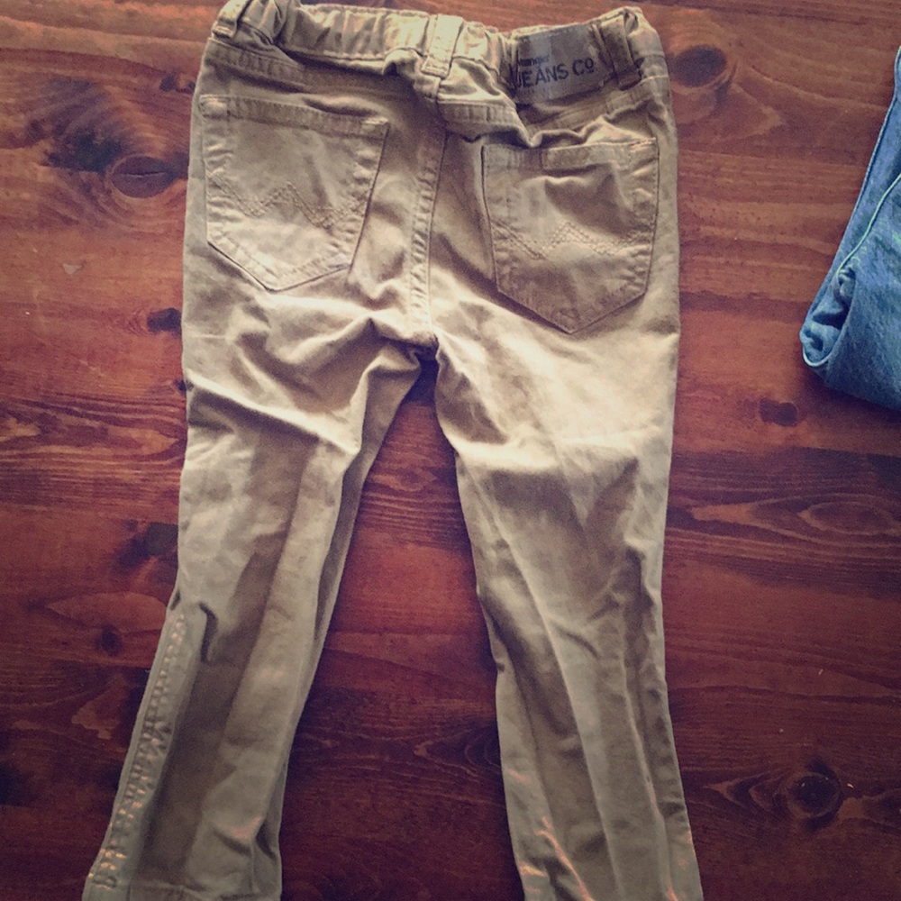 Wrangler khakis.